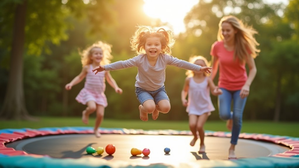 therapeutic trampoline sensory regulation