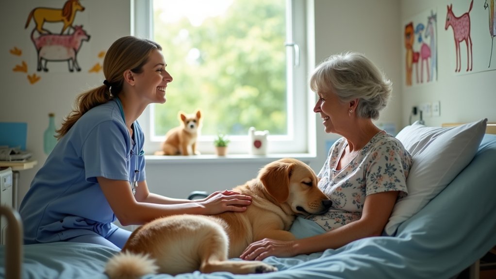 therapy animals enhance communication skills