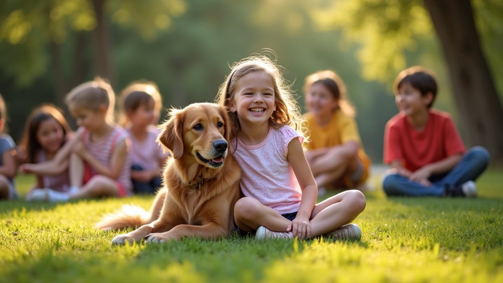 therapy animals enhance social skills