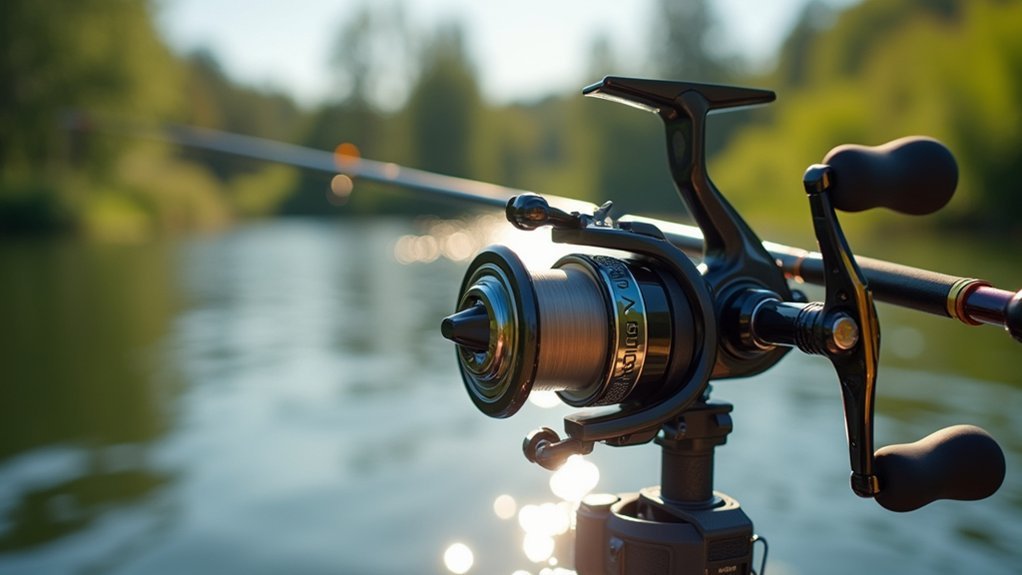 trigger controlled fishing reels