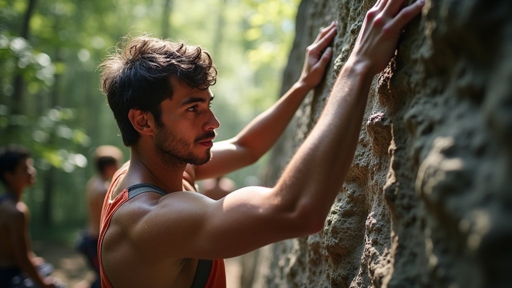 unilateral strength for climbing