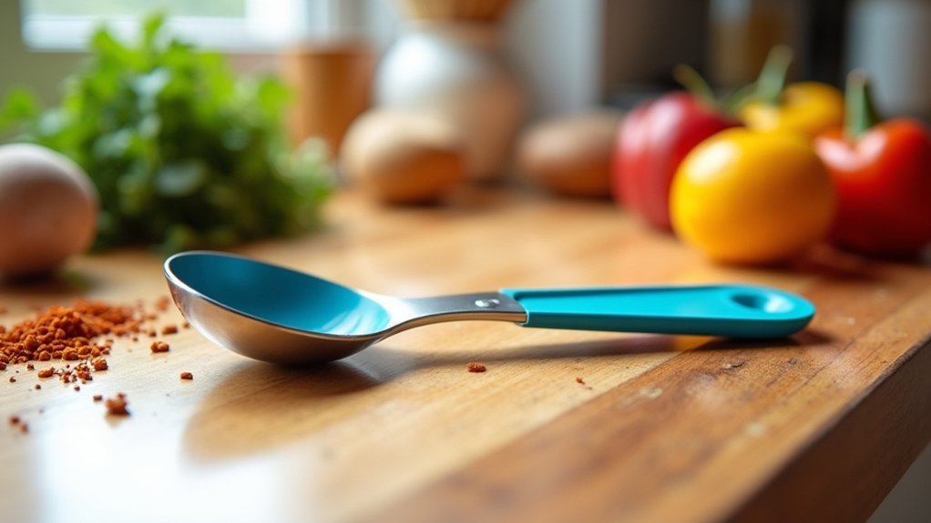 versatile one handed measuring spoons