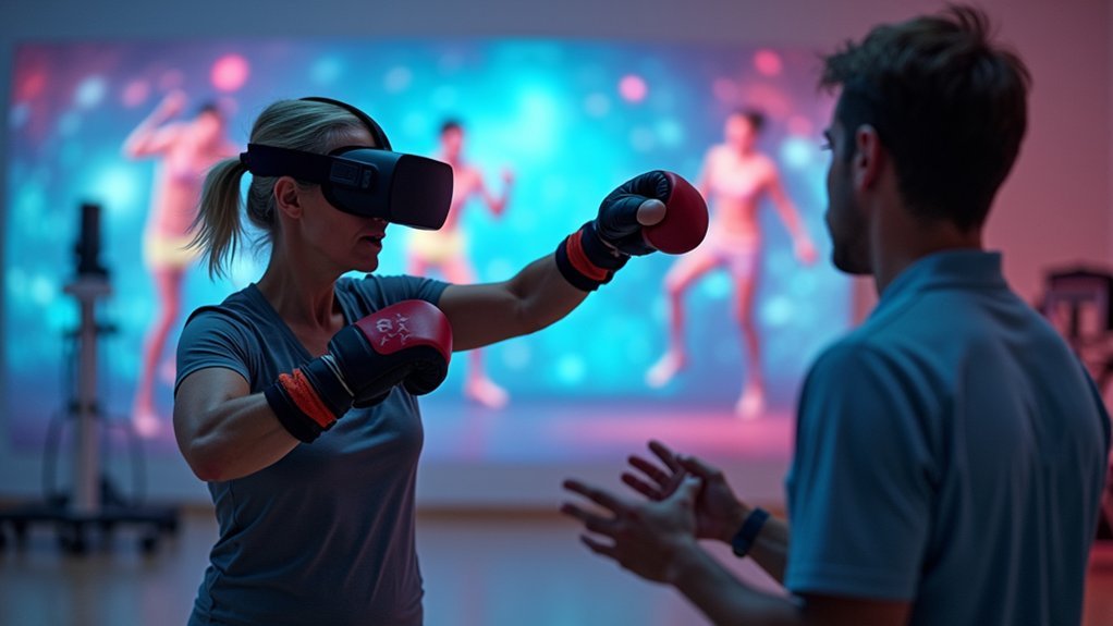 virtual boxing enhances rehabilitation