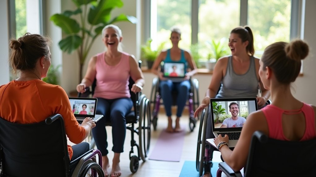virtual exercise fosters community