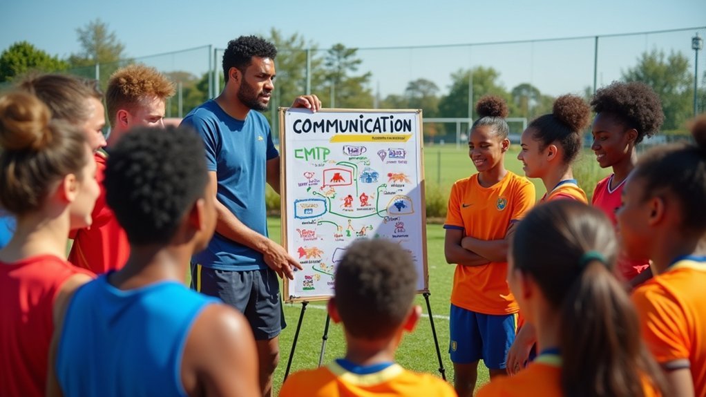 visual communication in sports