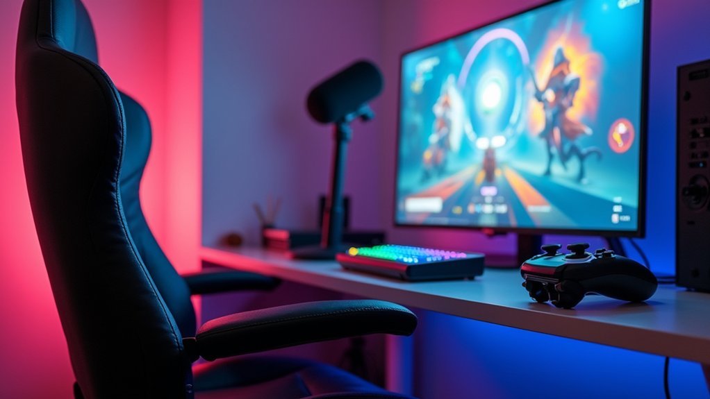 voice controlled gaming setup