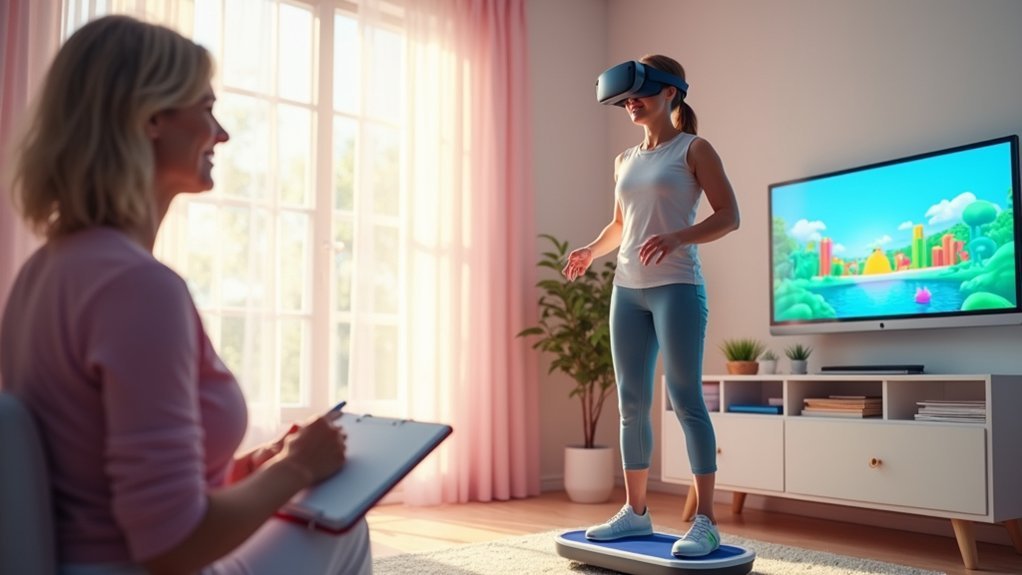 vr fitness progress tracking