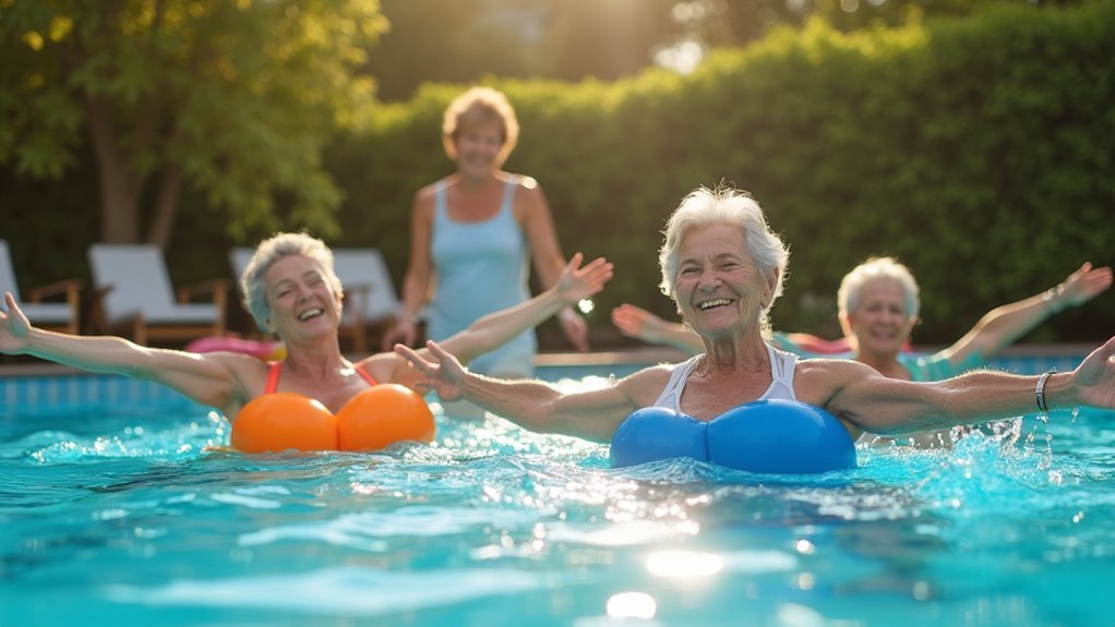 water exercises for seniors