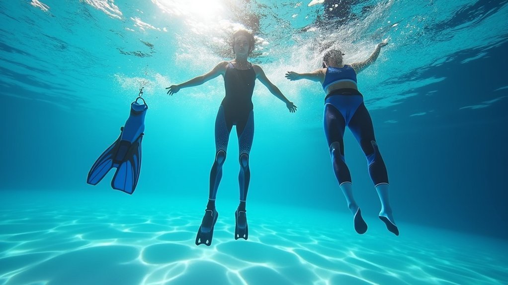 waterproof prosthetics enhance swimming
