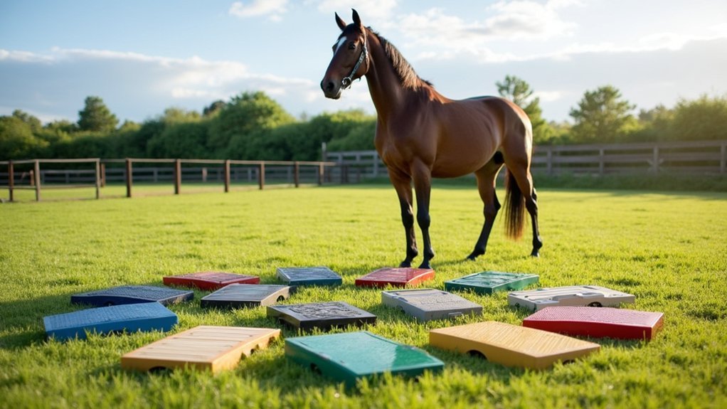 wheelchair accessible horse mounting blocks