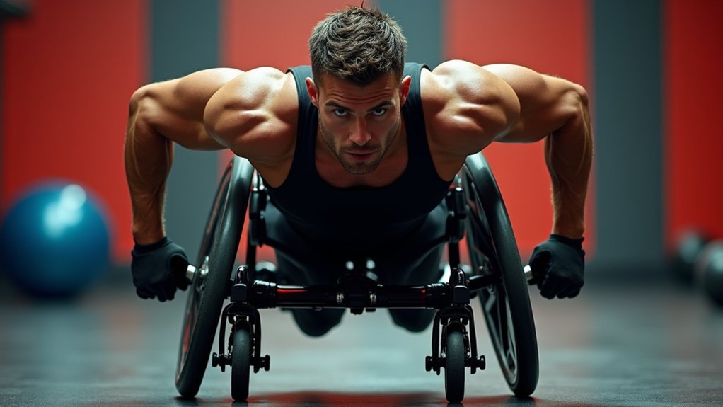 wheelchair upper body strength
